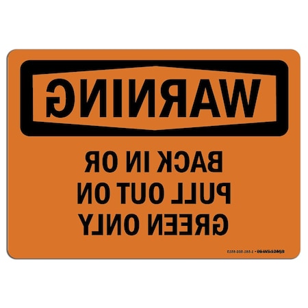 OSHA WARNING, 3.5 Width, Decal